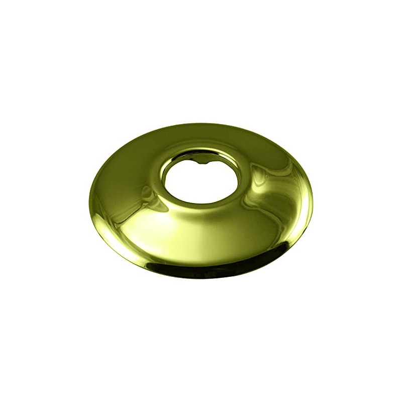 Westbrass D129-01 1/2" IPS Sure Grip Low Pattern Flange, Polished