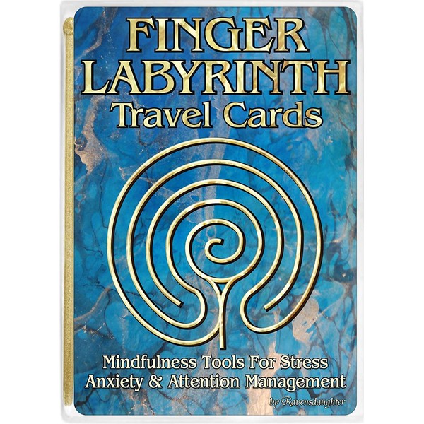 Finger Labyrinth Travel Cards-10 Pack