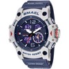 findtime Military Watches Men's Watch Digital and Analogue Waterproof Men's