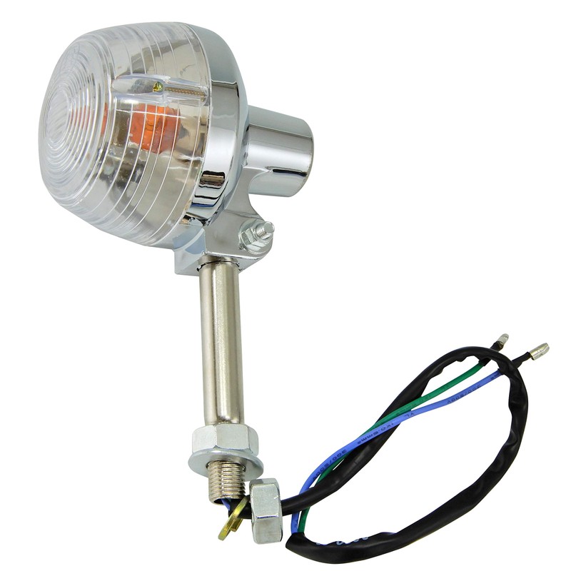 Ager CB Type Hawk Turn Signal, Clear, General Purpose, 4