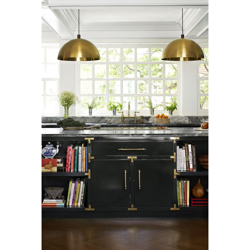 Goo-Ki 6 Pack Champagne Bronze Kitchen Drawer Pulls Cabinet Hardware