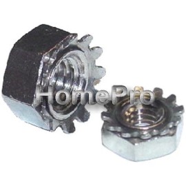 14-20 STAINLESS KEP NUTS COARSE THREAD SHAKEPROOF
