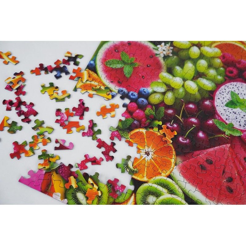Springbok Fruit Platter 500 Piece Puzzle for Adults- Featuring a