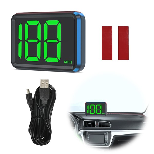 Yenblow GPS HUD Car Digital Speedometer, MPH Digital Speed Meter