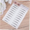 Mikinona Eyebrow Stencils Set 2pcs Imitation Eyebrow Transfer Stickers Brow