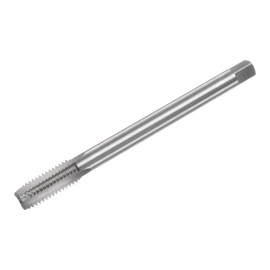 uxcell Metric Thread Tap M10 x 1.5 H2 110mm Extra Long Straight Flute Screw Thread Milling Machine Taps Threading Tapping Repair Tool