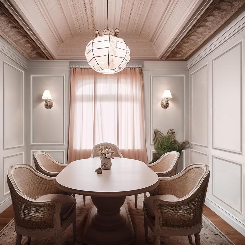 DoubleFill 3 Sets Wall Molding Kit Pre-Cut Wainscot Wall Panel