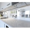 4lite Kitchen Circular Cabinet LED Light 2w White Bezel -