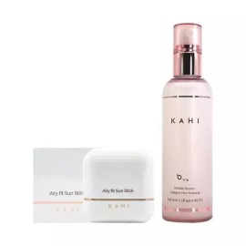 Gita 가히 에어리핏 선스틱 14g+링클바운스 미스트 앰플 120ml Gahi Airy Fit Sun Stick 14g + Wrinkle Bounce Mist Ampoule 120ml