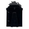 Laura Ashley 4x6 Black Rosette Crown Picture Frame With Easel
