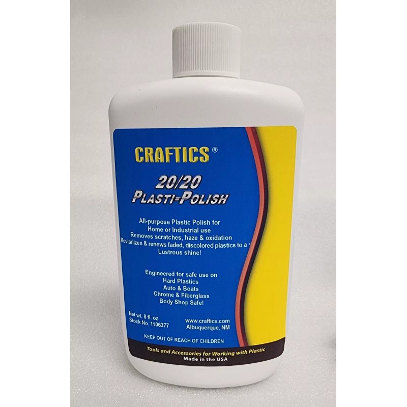 Craftics Plastic Cleaner and Plastic Polish Kit