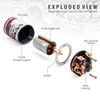 RC Brushed Motor 540 Waterproof High Torsion Brushed Motor with