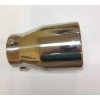 D&D UNIVERSAL FIT 3 3/4"" ROUND STAINLESS STEEL EXHAUST TAIL