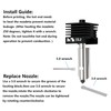 2 Pack 0.4MM Hotend für Bambu Lab H2D, Upgraded gehärtetem