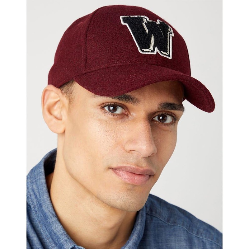 Wrangler Men's Wool Cap, Dahlia, One Size