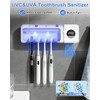 Hulmay UV Toothbrush Holder, Electric Toothbrush Holder Wall Mounted for