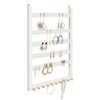Wall Mounted Earring Organizer, Earring Holder Organizer Wall,Solid Wood Earring