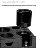 Compact Espresso Tamping Station ABS Construction with Ergonomic Design for
