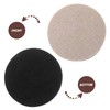 LALAFINA 10pcs Non Slip Felt Chair Pads for Hardwood Floors
