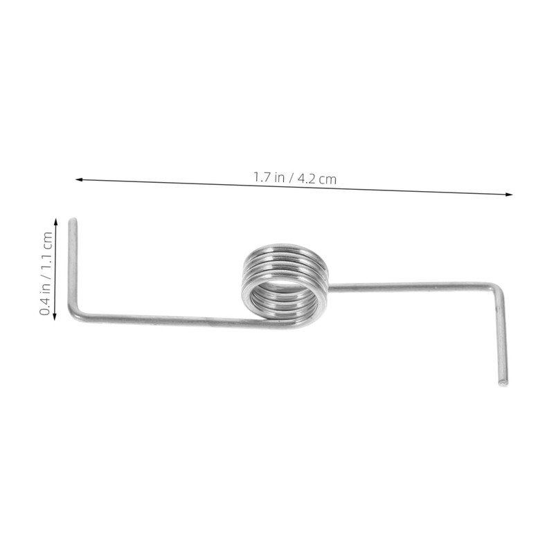 iplusmile 10Pcs Adjustable Lid Spring Mechanism for Metal Garbage Cans