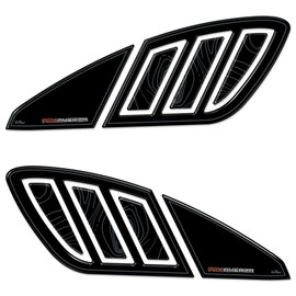 Resin Bike Motorcycle 3D Stickers Compatible with Harley Davidson Pan American 1250 - Special 1250 2020-2023. Tank Side Protections from Impact and Scratches. Resin Stickers - Gadget Moto