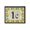 Italian Hand Painted Lemon Ceramic Tiles with the Option of
