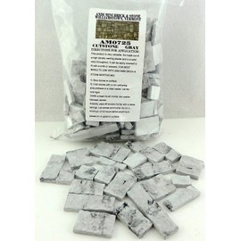 Melody Jane Dolls Houses House DIY Flooring Fieldstone Veneer Brick Cut Stone Pathing Gray Grey