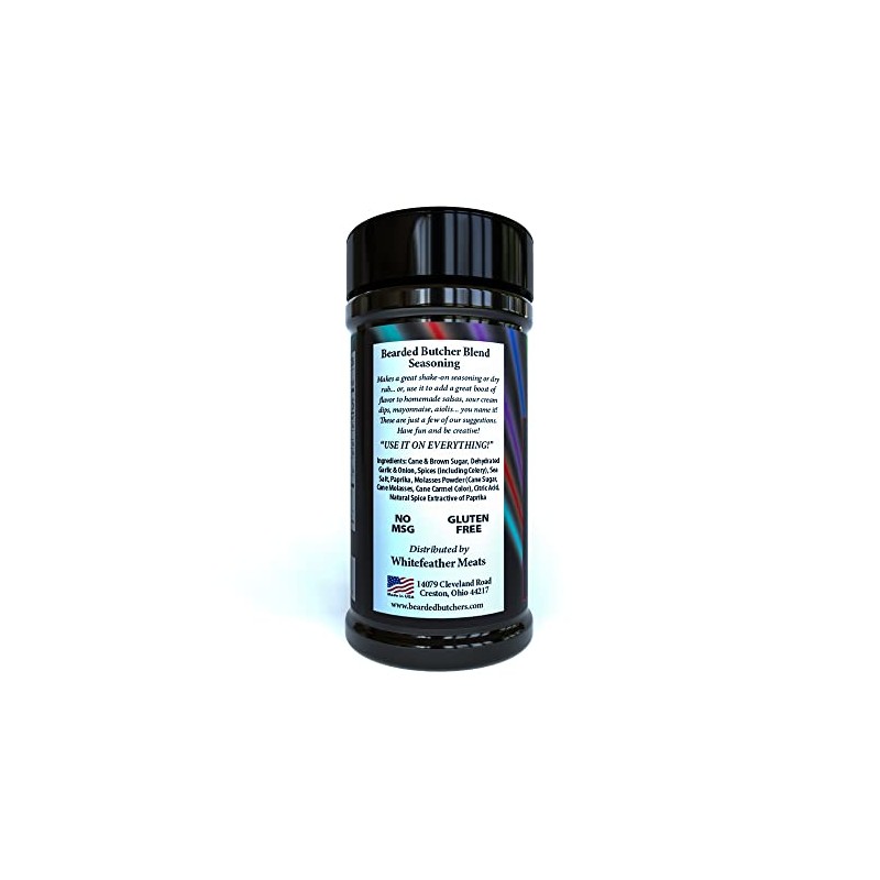 Bearded Butchers Hollywood Blend Seasoning, 5.5 oz Shaker – Sweet