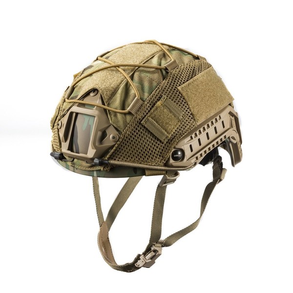 OneTigris Helmet Cover MC Helmet Protection for Fast PJ Type Headwear Airsoft (Multicam Camo)