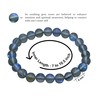 Amazing Gemstone Grey Mermaid Bracelet, Gifts For Men & Women