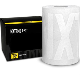 Nxtrnd TRF Turf Tape Football, Extra Wide Kinesiology Tape, Protects from Turf Burn - WHITE