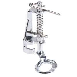 PannySewCraft Large Metal Darning Foot Free Motion Presser Foot - Fits All Low Shank Singer, Brother, Babylock, Euro-Pro, Janome, Kenmore, White, Juki, New Home, Simplicity, Elna and More!