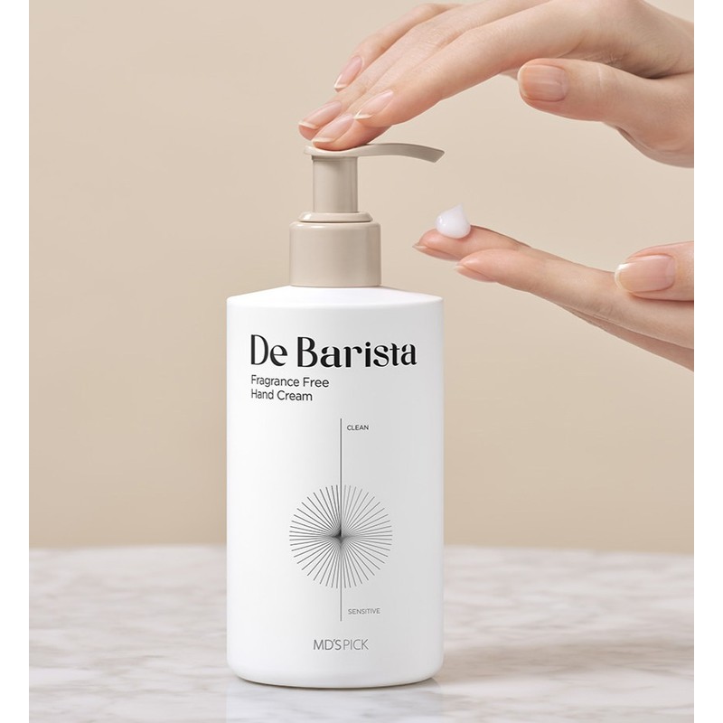 MDSPIC De Barista Hand Cream Unscented, 300g, 1 piece