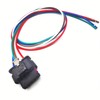 Alicatong Rear Taillight Harness Connector OEM Part Number 68406157AA Compatible