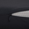 High-quality cushion cover double pack (set of 2, black plain)