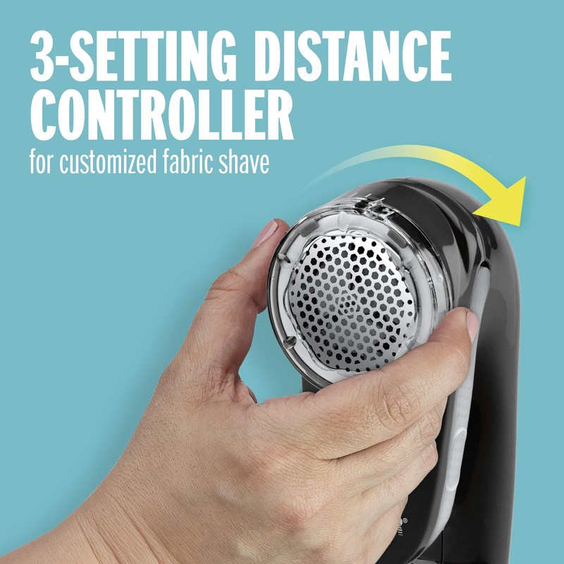 Conair Fabric Shaver and Lint Remover, Rechargeable Portable Fabric Shaver,