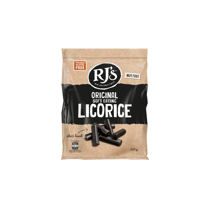 RJ's Soft Eating Licorice, 300g