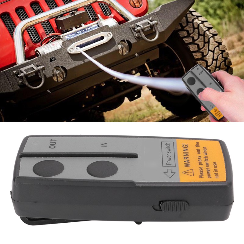 Universal Wireless Winch Remote Control Switch Electric Winch Controller with