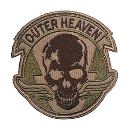 OYSTERBOY Outer Heaven Tactical Patch 3pcs (Hook Backing)