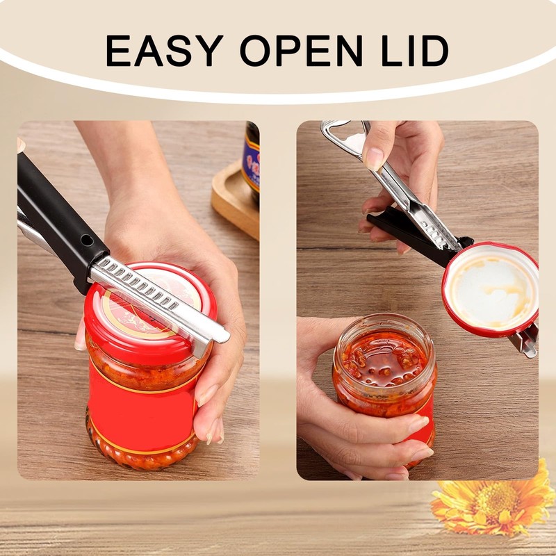 LFCFBH Jar Openers for Arthritis Hands, Non-Slip Effortless Arthritis Jar