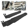 2pcs Bicycle Fenders PP Waterproof Rollable Bike Front Rear Mudguard