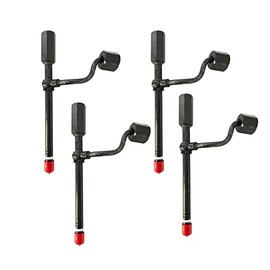 HOLDWELL 4pcs Fuel Injectors 9L6969 0R2504 Compatible with Caterpillar Diesel Engine 3208 3204 Compatible with John Deere Tractor 350B 350C 355D 380