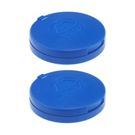 EMSea 2pcs Car Windshield Washer Bottle Cap 643230 Windshield Washer Wiper Fluid Reservoir Washer Bottle Cap Compatible with Citroen Compatible with Peugeot
