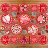 valentines Day Party Decorations,Happy Valentines Day Plates and Cups Napkins