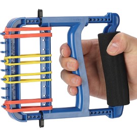 YPCBYNBS ejercitador de mano, fortalecedor de agarre para entrenamiento de fuerza para terapia física, azul