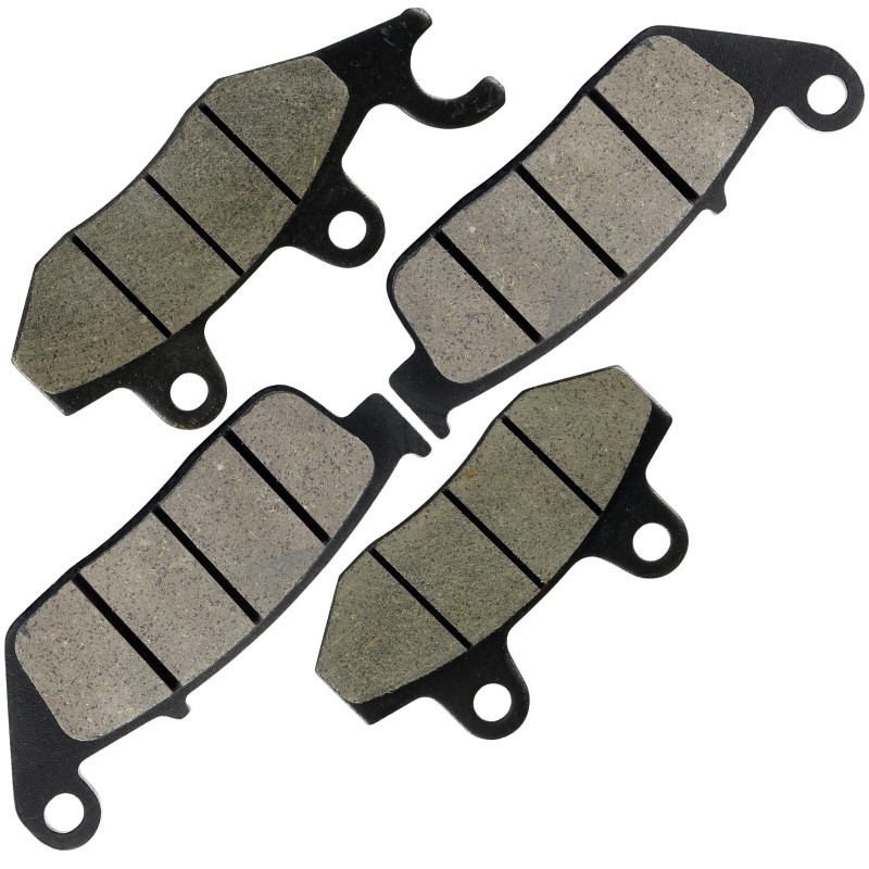 Caltric Front and Rear Brake Pads for Triumph Speedmaster 2005-2015