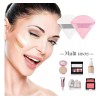 Mafab Set 10 Esponjas Puffs Blender Polvo Triángulo Maquillaje