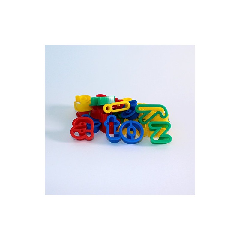 Alphabet Lower Case Dough Cutters Letter A to Z Lowercase