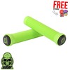 MADD VX4 TPR Grips with Bar Ends, Handles, 204-562, Green,