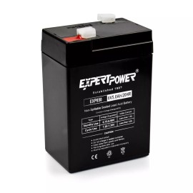 ExpertPower 6V 5amp (5Ah) Universal Rechargeable Sealed Lead Acid Battery 